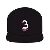 Catman Lucky 3 - Embroidered Flexfit Snapback Hat