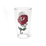 Rose Tattoo - Pint Glass, 16oz
