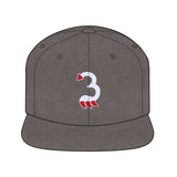 Catman Lucky 3 - Embroidered Flexfit Snapback Hat