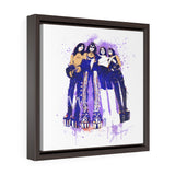 ALIVE 96 - Square Framed Premium Gallery Wrap Canvas