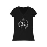 Vintage Trouble Tour - Women's V-Neck Tee