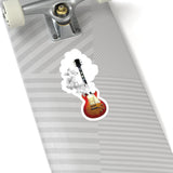 Smoking Guitar - Stickers