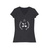 Vintage Trouble Tour - Women's V-Neck Tee