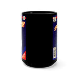 Space Bear - Black Mug 15oz