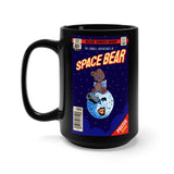 Space Bear - Black Mug 15oz