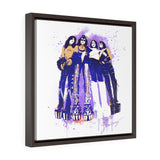 ALIVE 96 - Square Framed Premium Gallery Wrap Canvas