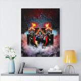 Demon Destroyer - Fine Art Canvas Gallery Wrap