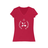 Vintage Trouble Tour - Women's V-Neck Tee