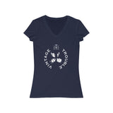 Vintage Trouble Tour - Women's V-Neck Tee