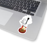 Smoking Guitar - Stickers