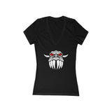 Dragon Face - Women's V-Neck Tee