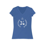 Vintage Trouble Tour - Women's V-Neck Tee