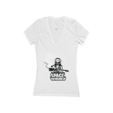 Space Invader Women's V-Neck Tee