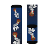 Smoking Guitar - All Over Print Socks