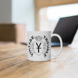 Vintage Trouble Stand - White Mug
