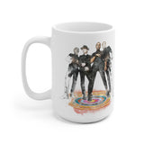 Vintage Trouble Stand - White Mug