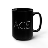 Eagle Wings & ACE Black Mug 15oz