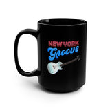 New York Groove - Black Mug 15oz