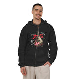 Osaka '77 Neon Guitar - Men's Zip Hoodie