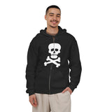 Demon Skull - Men's Zip Hoodie