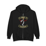 Sam The Serpent - Men's Zip Hoodie