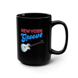 New York Groove - Black Mug 15oz