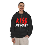 KISS My Wax - Men's Zip Hoodie