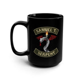 Sam The Serpent - Black Mug 15oz