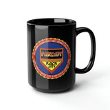 Podcast Rock City - Black Mug, 15oz