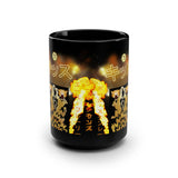Love Gun Drum Riser - Black Mug 15oz