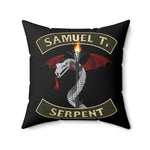 Sam The Serpent - Pillow