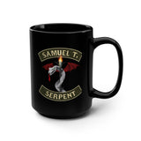 Sam The Serpent - Black Mug 15oz