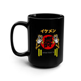 Ikemen Japan - Black Mug 15oz