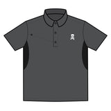Men's Stylish Skull Polo Shirt - Casual Wear, Golf Attire, Trendy Gift for Him, Skater Fashion