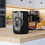 Decibel Geek Podcast Black Mug 15oz