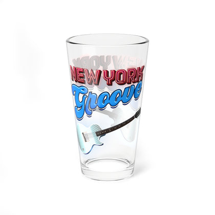 New York Groove - Pint Glass, 16oz