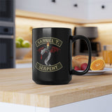 Sam The Serpent - Black Mug (11oz, 15oz)