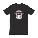 Men's Heavyweight Tee with Dragon - Perfect for Casual Wear, Rock Music Merchandise, Gift Ideas,