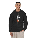 Smoking Guitar - Men's Zip Hoodie