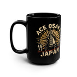 Ace Osaka 1977 Black Mug 15oz