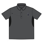 Men's Stylish Black Cat Polo Shirt - Casual Wear, Golf Attire, Trendy Gift for Him, Skater Fashion