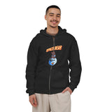 Space Bear - Men's Zip Hoodie