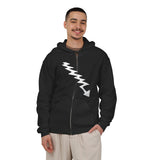 Elder Bolt Men's Zip Hoodie, view 3