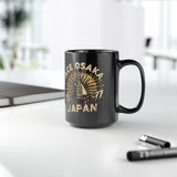 Ace Osaka 1977 Black Mug 15oz
