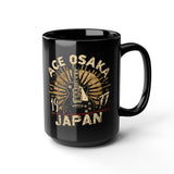 Ace Osaka 1977 Black Mug 15oz