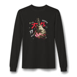 Osaka '77 Neon Guitar - Long Sleeve Tee
