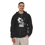 Space Invader - Men's Zip Hoodie