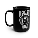 Decibel Geek Podcast Black Mug 15oz