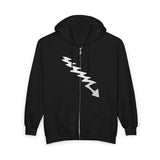 Elder Bolt Men's Zip Hoodie, front view