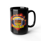 KISS Army Nation Podcast Black Mug 15oz